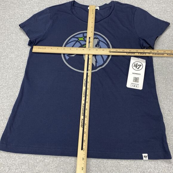 Minnesota Timberwolves Womens T-Shirt Atlas Blue - Size Medium MSRP: $35 - Picture 15 of 16